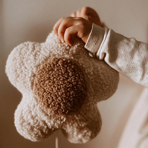 Мобиль музыкальный с подсветкой Mrs. Ertha "Flower", молочный